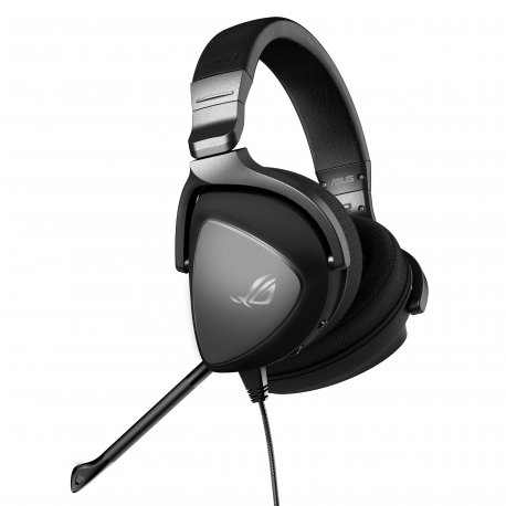 ASUS ROG Delta S - Headset - full size - wired - USB, USB-C - black - 0