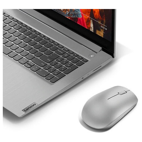 Lenovo 530 Wireless Mouse - Mouse - right and left-handed - optical - 3 buttons - wireless - 2.4 GHz - USB wireless receiver - platinum grey - for ThinkCentre M80t Gen 3; ThinkCentre neo 50; ThinkPad T14s Gen 3; V50t Gen 2-13 - 4