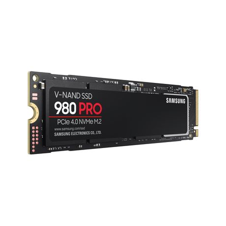 Samsung 980 PRO MZ-V8P2T0BW - SSD - encrypted - 2 TB - internal - M.2 2280 - PCIe 4.0 x4 (NVMe) - buffer: 2 GB - 256-bit AES - TCG Opal Encryption - 0