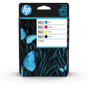 HP 963 - 4-pack - black, yellow, cyan, magenta - original - ink cartridge - for Officejet 9012; Officejet Pro 90XX
