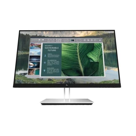 HP E24u G4 - E-Series - LED monitor - 24" (23.8" viewable) - 1920 x 1080 Full HD (1080p) @ 60 Hz - IPS - 250 cd/m² - 1000:1 - 5 ms - HDMI, DisplayPort, USB-C - sparkling black - 0