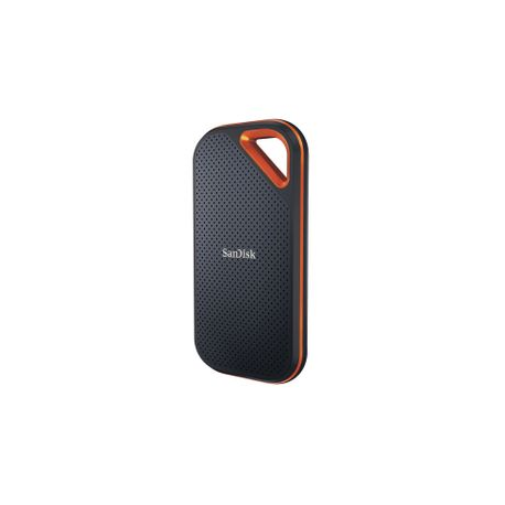 SanDisk Extreme PRO Portable - SSD - encrypted - 2 TB - external (portable) - USB 3.2 Gen 2x2 - 256-bit AES - 0