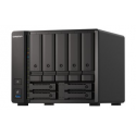 QNAP TS-H973AX-8G - NAS server - 9 bays - SATA 6Gb / s - RAID 0, 1, 5, 6, 10, 50, JBOD, 60, RAID TP - RAM 8 GB - 2.5 Gigabit Ethernet  /  10 Gigabit Ethernet - iSCSI