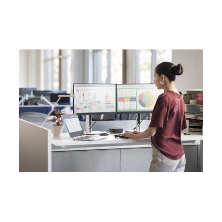 HP E22 G4 - E-Series - LED monitor - 22" (21.5" viewable) - 1920 x 1080 Full HD (1080p) @ 60 Hz - IPS - 250 cd / m² - 1000:1 - 5 ms - HDMI, VGA, DisplayPort - black - promo - 1