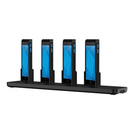 Elo DC10 - Handheld charging stand - 90 Watt - output connectors: 4 - black - for Elo M50 - 2
