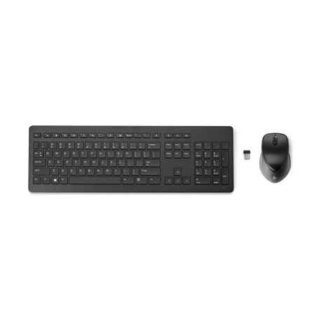 HP Wireless Rechargeable 950MK - Keyboard and mouse set - wireless - 2.4 GHz - Pan Nordic - for Elite c1030; EliteBook 83X G7, 84X G7; ZBook Create G7, Studio G7; ZBook Fury 15 G7, 17 G7 - 0