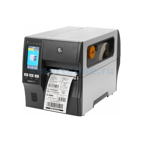 Zebra ZT400 Series ZT411 - Label printer - direct thermal  /  thermal transfer - Roll (11.4 cm) - 300 dpi - up to 254 mm / sec - USB 2.0, LAN, serial, USB host, Bluetooth 4.1 - 4