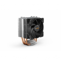 be quiet! Pure Rock Slim 2 - Processor cooler - (for: LGA1155, AM3+, LGA1150, LGA1151, AM4, LGA1200) - aluminium with aluminium/copper base - 92 mm - silver