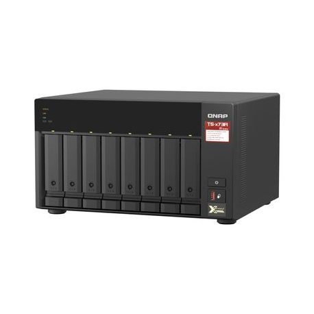 QNAP TS-873A - NAS server - 8 bays - SATA 6Gb/s - RAM 8 GB - Gigabit Ethernet / 2.5 Gigabit Ethernet - 4