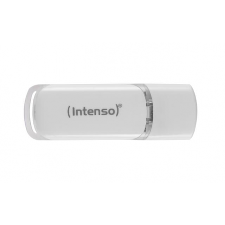 Intenso Flash Line - USB flash drive - 64 GB - USB-C 3.1 Gen 1 - white - 3