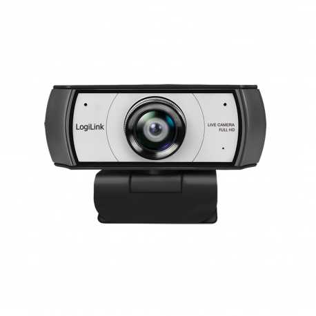 LogiLink Conference HD - Web camera - colour - 2 MP - 1920 x 1080 - fixed focal - audio - USB 2.0 - MJPEG - 8