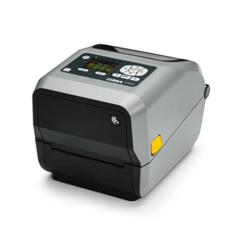 Zebra ZD621d - Label printer - direct thermal - Roll (10.8cm) - 300 dpi - up to 152 mm / sec - USB 2.0, LAN, serial, USB host, NFC, Wi-Fi(ac), Bluetooth 4.1, Bluetooth LE - grey - 0
