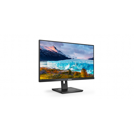 Philips S-line 272S1AE - LED monitor - 27" - 1920 x 1080 Full HD (1080p) @ 75 Hz - IPS - 250 cd/m² - 1000:1 - 4 ms - HDMI, DVI-D, VGA, DisplayPort - speakers - black texture - 12
