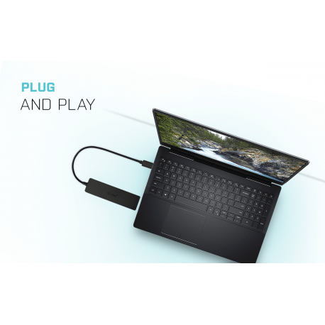 i-Tec - Hub - 2 x SuperSpeed USB 3.0 + 2 x USB-C 3.1 Gen 1 - desktop - 1