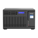 QNAP TVS-H1288X - NAS server - 12 bays - SATA 6Gb/s - RAID 0, 1, 5, 6, 10, 50, JBOD, 5 hot spare, 6 hot spare, 60, 10 hot spare, RAID TP - RAM 16 GB - Gigabit Ethernet / 2.5 Gigabit Ethernet / 10 Gigabit Ethernet - iSCSI