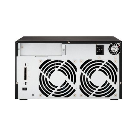 QNAP TL-D800S - Hard drive array - 8 bays (SATA-600) - SATA 6Gb/s (external) - 6
