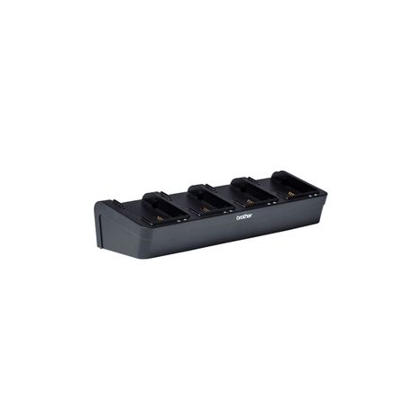Brother PA-4BC-002 - Printer battery charging cradle - output connectors: 4 - Europe - for RuggedJet RJ-2035B, RJ-2055WB, RJ-3035B, RJ-3055WB - 1