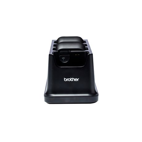 Brother PA-4CR-001 - Printer battery charging cradle - output connectors: 4 - European Union - for RuggedJet RJ-2035B, RJ-2055WB - 4