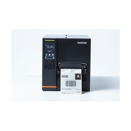 Brother TJ-4021TN Industrial Label Printer - Label printer - direct thermal / thermal transfer - Roll (12 cm) - 203 dpi - up to 254 mm/sec - USB 2.0, LAN, serial, USB host - 0