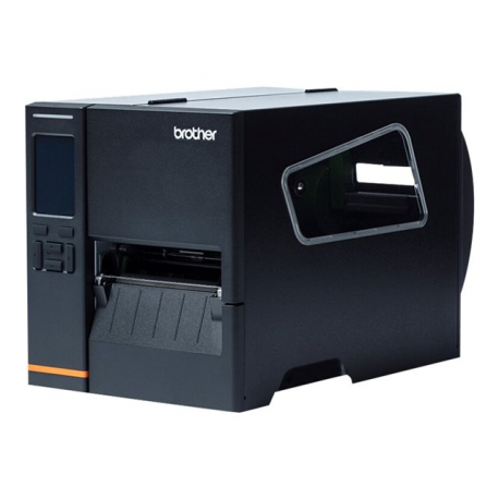 Brother TJ-4121TN - Label printer - direct thermal / thermal transfer - Roll (12 cm) - 300 dpi - up to 178 mm/sec - USB 2.0, LAN, serial, USB host - 1