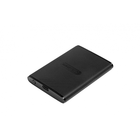 Transcend ESD270C - Solid state drive - 1 TB - external (portable) - USB 3.1 Gen 2 - 256-bit AES - black - 2