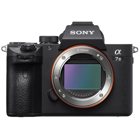 Sony a7 III ILCE-7M3 - Digital camera - mirrorless - 24.2 MP - Full Frame - 4K / 30 fps - body only - Wi-Fi, NFC, Bluetooth - black - 0