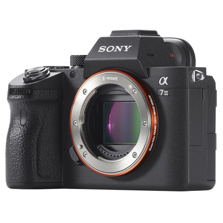 Sony a7 III ILCE-7M3 - Digital camera - mirrorless - 24.2 MP - Full Frame - 4K / 30 fps - body only - Wi-Fi, NFC, Bluetooth - black - 1