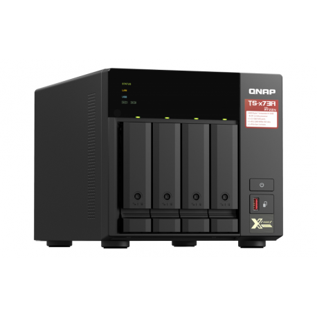 QNAP TS-473A - NAS server - 4 bays - SATA 6Gb/s - RAM 8 GB - 2.5 Gigabit Ethernet - 2