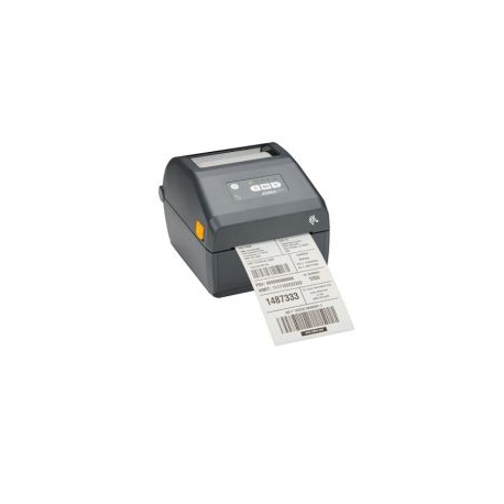Zebra ZD421d - Label printer - direct thermal - Roll (10.8cm) - 300 dpi - up to 102 mm / sec - USB 2.0, USB host, NFC, Bluetooth LE - grey - 0