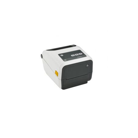 Zebra ZD421t - Healthcare - label printer - thermal transfer - Roll (11.2 cm) - 203 dpi - up to 152 mm / sec - USB 2.0, USB host, NFC, Wi-Fi(ac), Bluetooth 4.1, Bluetooth LE - white - 0
