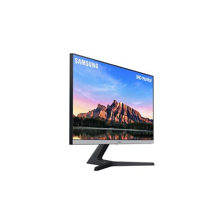 LCD Monitor|SAMSUNG|LU28R550UQR|28"|4K|Panel IPS|3840x2160|16:9|60 Hz|5 ms|Tilt|Colour Grey / Blue|LU28R550UQRXEN
