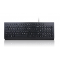 Lenovo Essential - Keyboard - USB - US with Euro symbol - black - for IdeaPad 3 14; 3 15IML05; ThinkPad L13 Gen 2; Yoga 7 14; Yoga Slim 7 Pro 14ACH5 OD