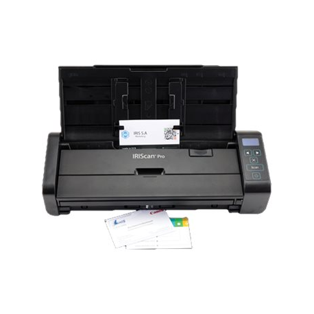 IRIS IRIScan Pro 5 - Document scanner - Contact Image Sensor (CIS) - Duplex - Legal - 600 dpi - up to 23 ppm (mono) / up to 17 ppm (colour) - ADF (20 pages) - up to 1000 scans per day - USB 2.0 - 0