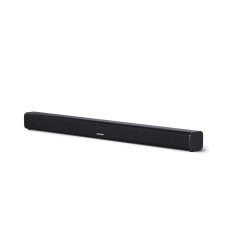 Sharp HT-SB110 - Speaker - wireless - Bluetooth - glossy black - 0