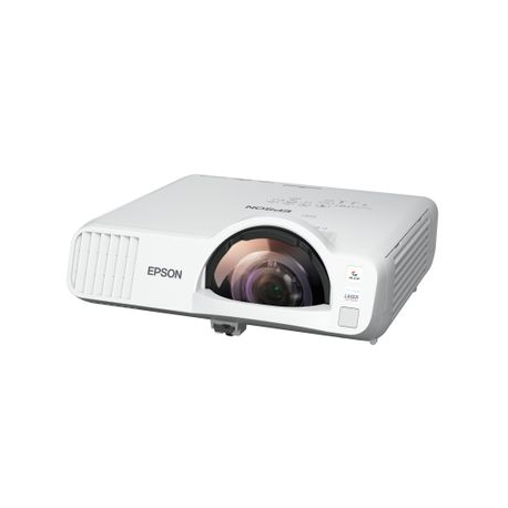 Epson EB-L200SW - 3LCD projector - 3800 lumens (white) - 3800 lumens (colour) - WXGA (1280 x 800) - 16:10 - 720p - short-throw fixed lens - 802.11a / b / g / n / ac wireless / LAN / Miracast - white - 1
