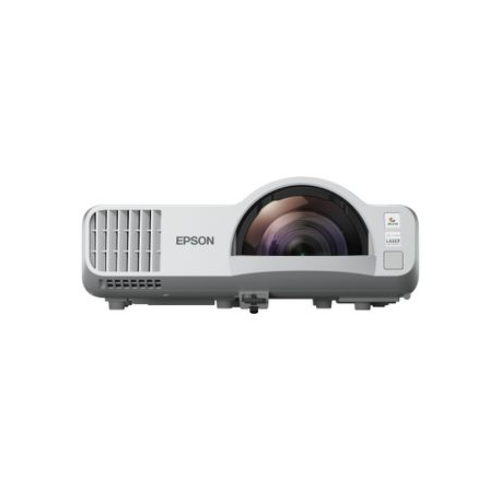 Epson EB-L200SW - 3LCD projector - 3800 lumens (white) - 3800 lumens (colour) - WXGA (1280 x 800) - 16:10 - 720p - short-throw fixed lens - 802.11a / b / g / n / ac wireless / LAN / Miracast - white - 4