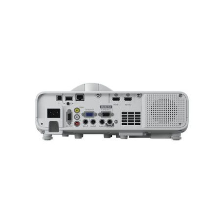 Epson EB-L200SW - 3LCD projector - 3800 lumens (white) - 3800 lumens (colour) - WXGA (1280 x 800) - 16:10 - 720p - short-throw fixed lens - 802.11a / b / g / n / ac wireless / LAN / Miracast - white - 6