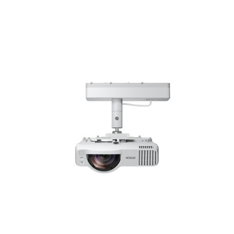 Epson EB-L200SW - 3LCD projector - 3800 lumens (white) - 3800 lumens (colour) - WXGA (1280 x 800) - 16:10 - 720p - short-throw fixed lens - 802.11a / b / g / n / ac wireless / LAN / Miracast - white - 12