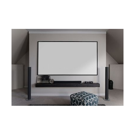 Elite Screens Aeon Series AR100WH2 - Projection screen - wall mountable - 100" (254 cm) - 16:9 - CineWhite - black - 2