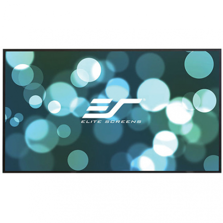 Elite Screens Aeon Series AR100WH2 - Projection screen - wall mountable - 100" (254 cm) - 16:9 - CineWhite - black - 10