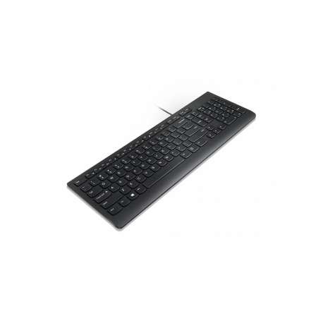 Lenovo Essential - Keyboard - USB - US with Euro symbol - black - for IdeaPad 3 14; 3 15IML05; ThinkPad L13 Gen 2; Yoga 7 14; Yoga Slim 7 Pro 14ACH5 OD - 1