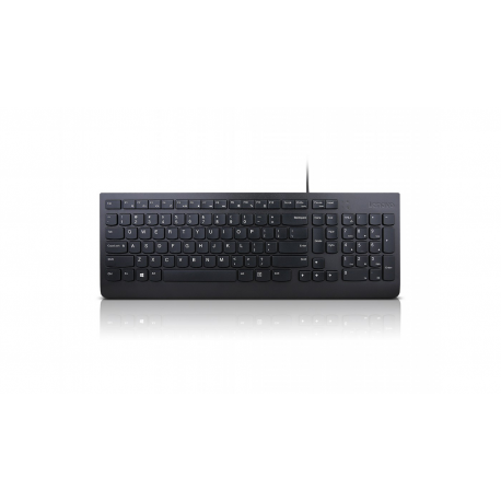 Lenovo Essential - Keyboard - USB - US with Euro symbol - black - for IdeaPad 3 14; 3 15IML05; ThinkPad L13 Gen 2; Yoga 7 14; Yoga Slim 7 Pro 14ACH5 OD - 2
