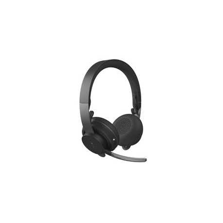 Logitech Zone Wireless MS - Headset - on-ear - Bluetooth - wireless - active noise cancelling - 0