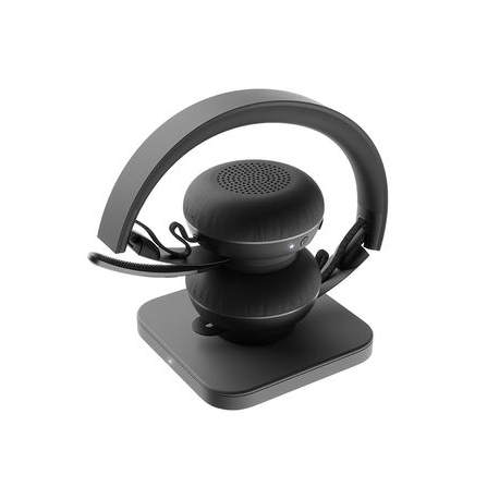 Logitech Zone Wireless MS - Headset - on-ear - Bluetooth - wireless - active noise cancelling - 7