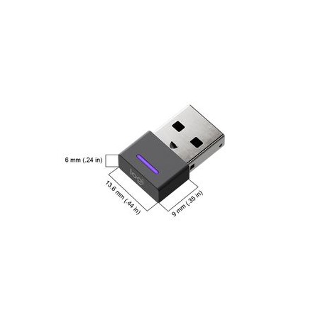 Logitech Zone Wireless MS - Headset - on-ear - Bluetooth - wireless - active noise cancelling - 8