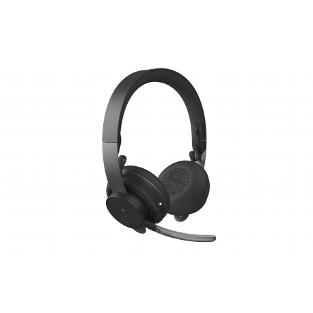 Logitech Zone Wireless MS - Headset - on-ear - Bluetooth - wireless - active noise cancelling - 12