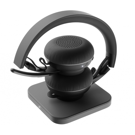 Logitech Zone Wireless MS - Headset - on-ear - Bluetooth - wireless - active noise cancelling - 13
