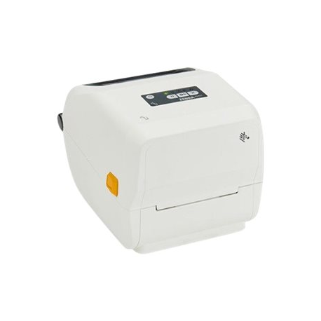 Zebra ZD421t - Healthcare - label printer - thermal transfer - Roll (11.2 cm) - 300 dpi - up to 102 mm / sec - USB 2.0, USB host, NFC, Wi-Fi(ac), Bluetooth 4.1, Bluetooth LE - white - 0