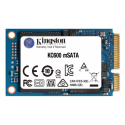 Kingston KC600 - Solid state drive - encrypted - 1024 GB - internal - mSATA - SATA 6Gb/s - 256-bit AES - Self-Encrypting Drive (SED), TCG Opal Encryption
