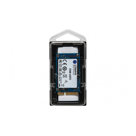 Kingston KC600 - Solid state drive - encrypted - 1024 GB - internal - mSATA - SATA 6Gb/s - 256-bit AES - Self-Encrypting Drive (SED), TCG Opal Encryption - 5